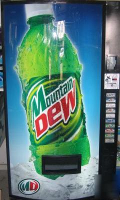Vendo 511 pepsi coke mt dew soda pop machine