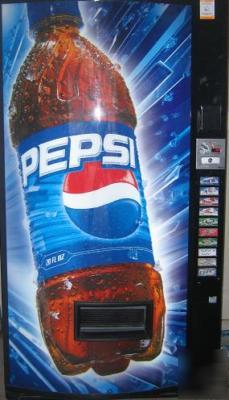 Vendo 511 pepsi coke mt dew soda pop machine