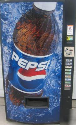 Vendo 511 pepsi coke mt dew soda pop machine