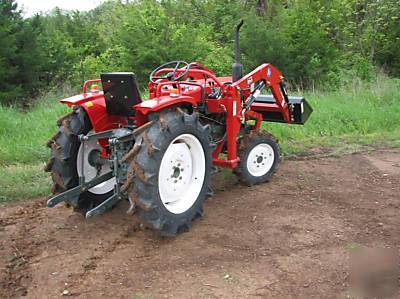 Zennoh YM2210D 27HP diesel 4X4 tractor w/ loader