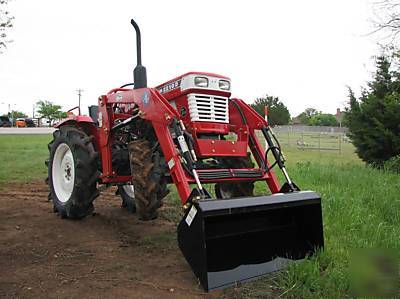 Zennoh YM2210D 27HP diesel 4X4 tractor w/ loader