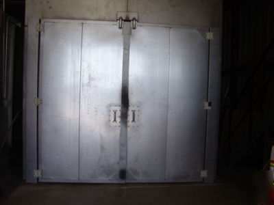  rapid powdercoating oven 8FT x 8FT x 20FT powdercoat