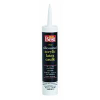 Clear silicone-acrylic caulk by dap 77014 X12