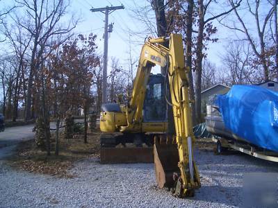 2007 komatsu PC78 mini excavator with only 1442 hours