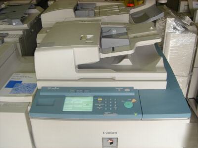 Canon copier IR5000 printer network scan saddle stitch