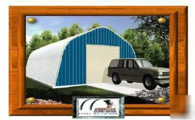 Amerduro steel arch building A35X100X16 metal buildings