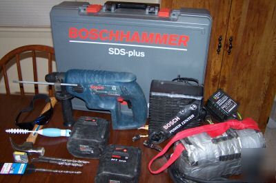 Bosch 24V cordless rock climbing bolts hammer drill lot