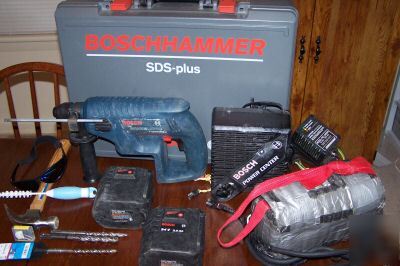 Bosch 24V cordless rock climbing bolts hammer drill lot