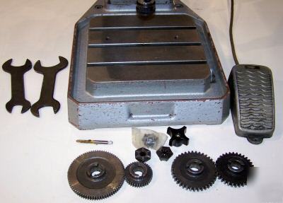Brother model BT61-511 gear fed tapping machine 