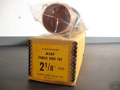 Copper flexible flex pipe tube hose 2 1/8 inch bellows