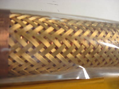 Copper flexible flex pipe tube hose 2 1/8 inch bellows