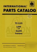 Farmall 1206 international 21206 part catalog manual 