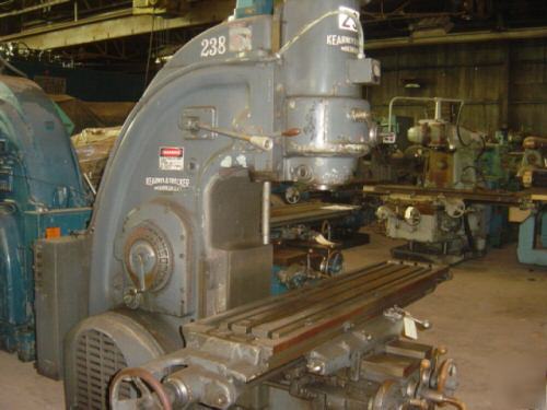 Kearney & trecker vertical mill 74