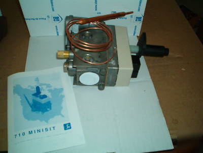 Minisit space heater lp gas control valve thermostat 