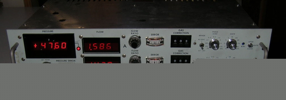 Mks baratron 254 flow ratio controller