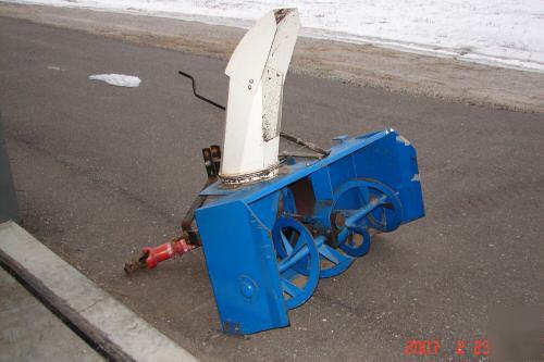 New ford holland 1220 loader, mid-mower 