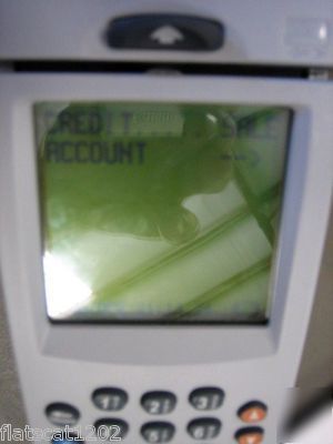 Nurit 8000 wireless credit card machine terminal no con