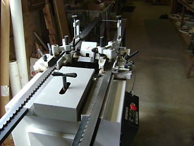 Shutter slot mortising machine