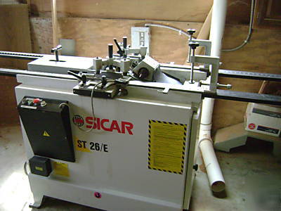 Shutter slot mortising machine