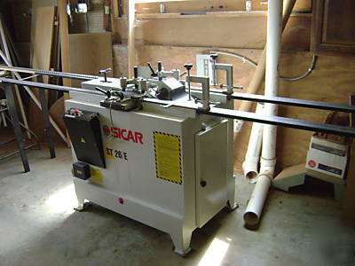 Shutter slot mortising machine