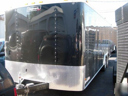 2007 24 x 8.5 ft. enclosed haulmark race car trailer