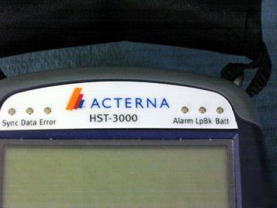 Acterna hst-3000 handheld tester adslr sim wavetek jdsu