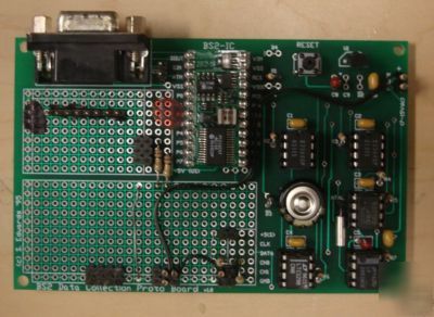 Basic stamp 2 & scott edwards data collection board lcd