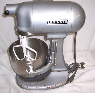 Hobart n-50 commercial heavy duty 5 qt stand mixer bowl