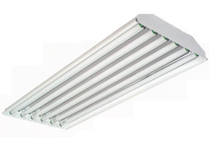 New T5 fluorescent high low bay light fixtures 6 lamp 