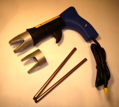 Spot weld gun for arc welder 