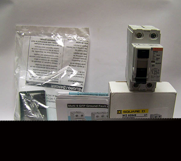 Square d MG60949 multi 9 circuit breaker ground fault