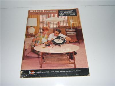 Vintage 1961 heathkit catalog