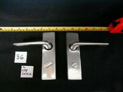 Fleet/door furniture/250 2471A/ mortice bathroom set/C3