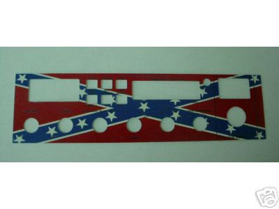 Galaxy dx 88HL rebel flag faceplate