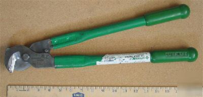 Greenlee cable cutters model 718 length = 18