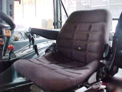 1994 ford 6640 tractor with push broom attachment