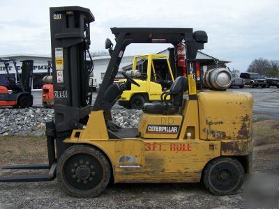 Caterpillar GC60K forklift 13000 pound capacity