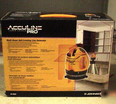 Johnson acculine pro 40-6660 self-leveling multi-beam l