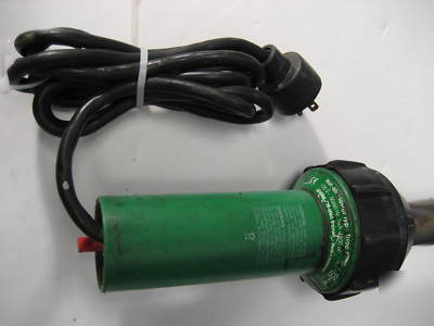 Leister triac s 120V hot air welder gun hand held w/tip