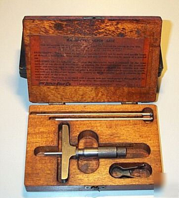 Lufkin micrometer depth gage