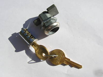 New lock core kit with keys, cyclinder, shroud, bolt