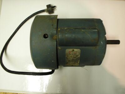 Reliance dutymaster ac motor 1/3 hp