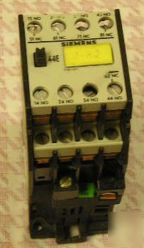 Siemens heavy duty relay 24VDC coil 10A