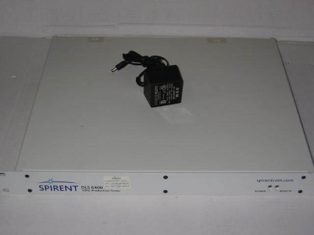 Spirent dls-6400 vdsl production tester