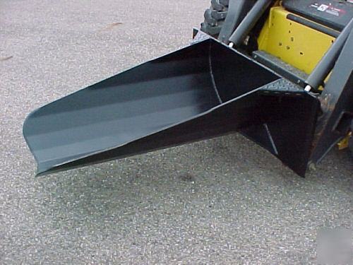 Tree spade skid steer loader case deere cat trencher