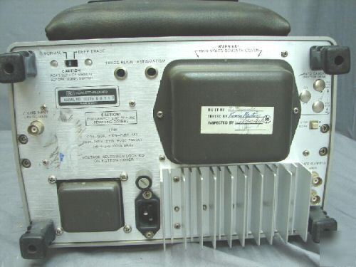 Hp 1741A 100MHZ, 2-channel, analog oscilloscope