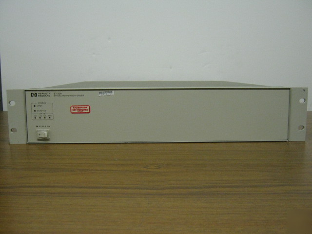 Hp agilent 87130A attenuator switch driver