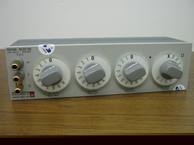 Gr general radio 1433K resistance decade refurbished