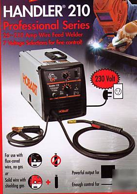 Hobart handler 210 mig welder 500526-dp-3035-20