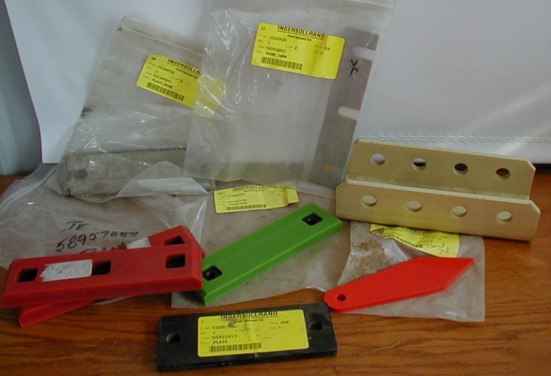 Lot of ingersoll-rand wear pads, shims etc (T81)